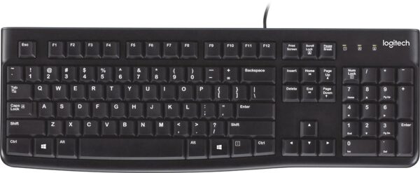 Logitech K120 corded USB keyboard