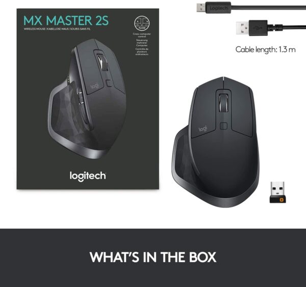 Logitech MX Master 2S Wireless Rechargeable Mouse - Image 6