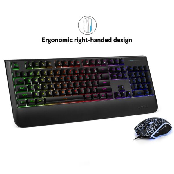 Rapoo V110 Keyboard and Optical Gaming Mouse - Image 4