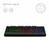 Rapoo V110 Keyboard and Optical Gaming Mouse - Image 3