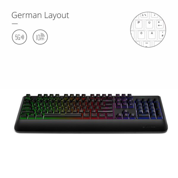 Rapoo V110 Keyboard and Optical Gaming Mouse - Image 3