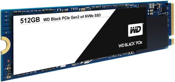 WD Black 512GB M.2 PCIe NVMe Performance SSD