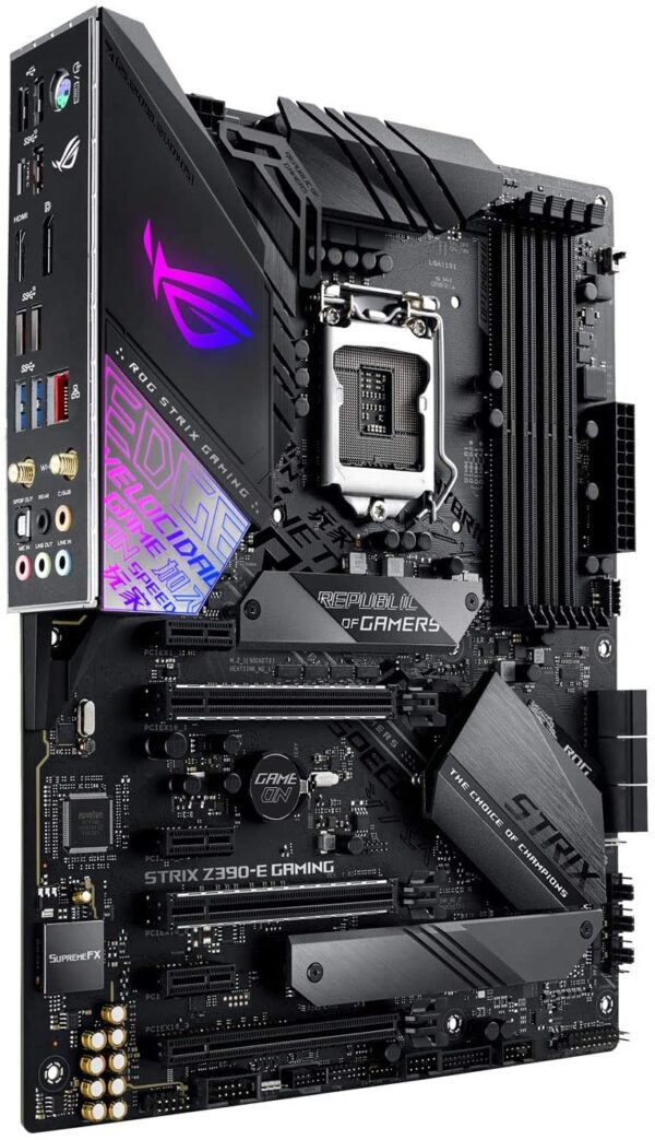 ASUS ROG Strix Z390-E Gaming LGA 1151 ATX Motherboard - Image 6