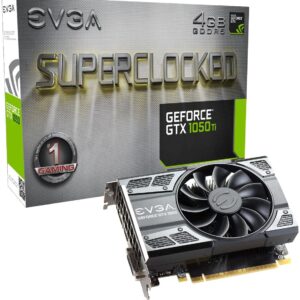 EVGA GeForce GTX 1050 Ti SC GAMING 4GB GDDR5 Graphics Card