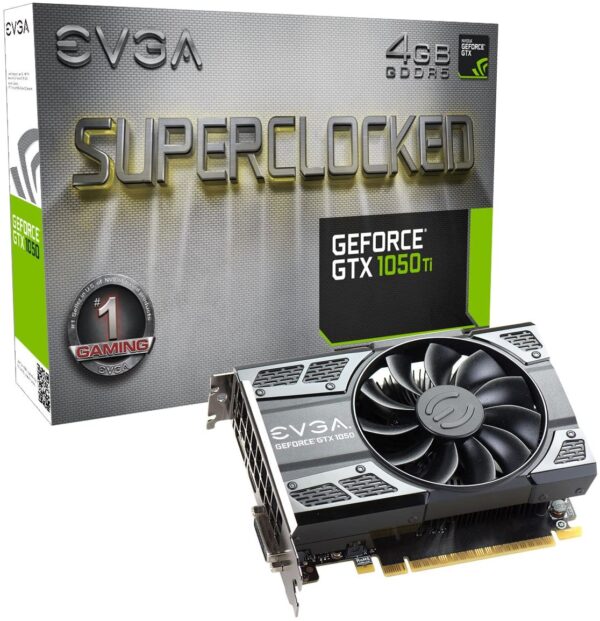 EVGA GeForce GTX 1050 Ti SC GAMING 4GB GDDR5 Graphics Card