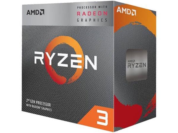 AMD Ryzen 3 3200G 4-Core 3.6 GHz with Radeon™ Vega 8 Graphics