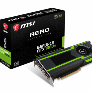 MSI GeForce GTX 1080 Ti 11 GB AERO OC Video Card