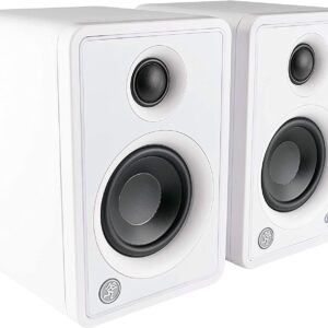 Mackie CR3-XBT 3" Reference Multimedia Studio Monitors with Bluetooth (Pair, Limited-Edition White)