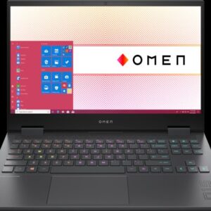 OMEN Gaming Laptop 15 Ryzen 7 4800H GeForce RTX 2060-6GB 16GB DDR4 RAM 512GB NVMe SSD