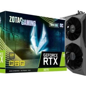 ZOTAC GAMING GeForce RTX 3070 Twin Edge OC LHR 8GB GDDR6 256-bit 14 Gbps PCIE 4.0 Gaming Graphics Card
