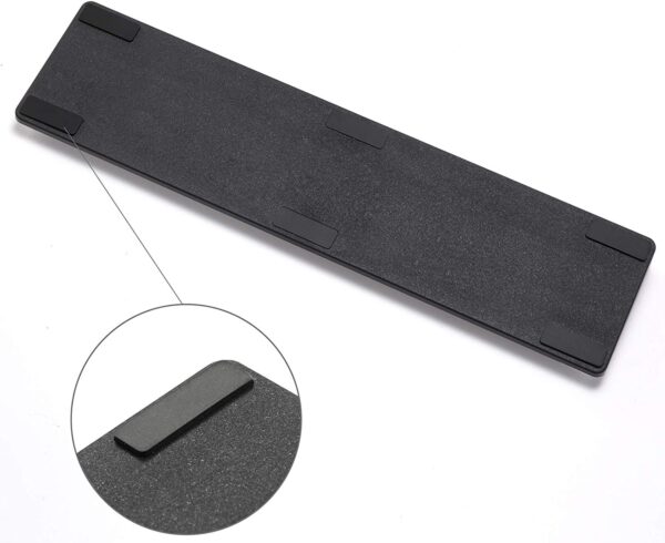 LTC 61 Keys 60% Keyboard Wrist Rest, Cushion Support Pads, White - Image 3