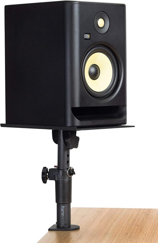 Gator Frameworks Desktop Clamp-On Studio Monitor and Speaker Stand - Pair - Image 2