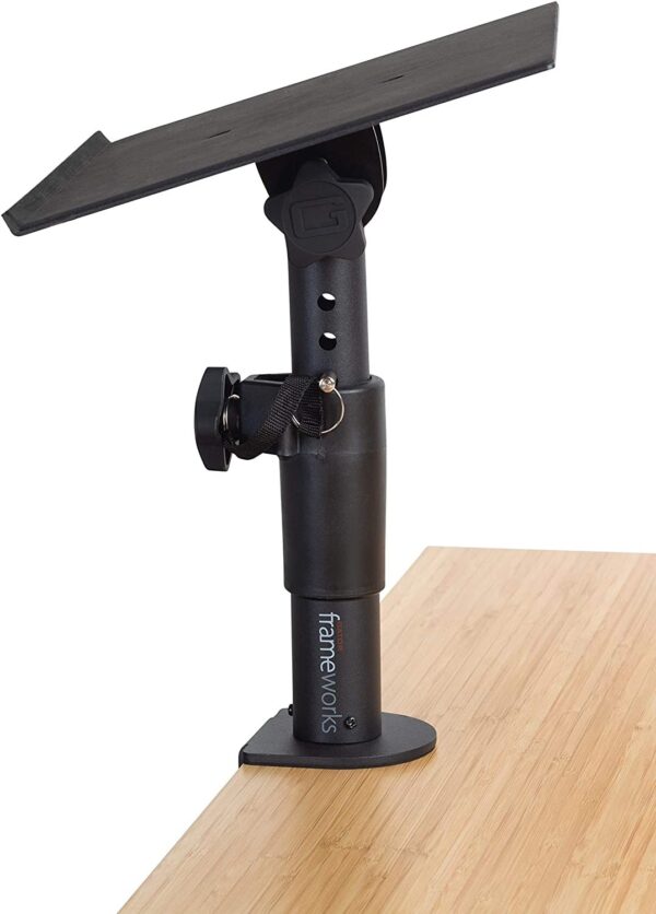 Gator Frameworks Desktop Clamp-On Studio Monitor and Speaker Stand - Pair - Image 8
