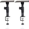 Gator Frameworks Desktop Clamp-On Studio Monitor and Speaker Stand - Pair