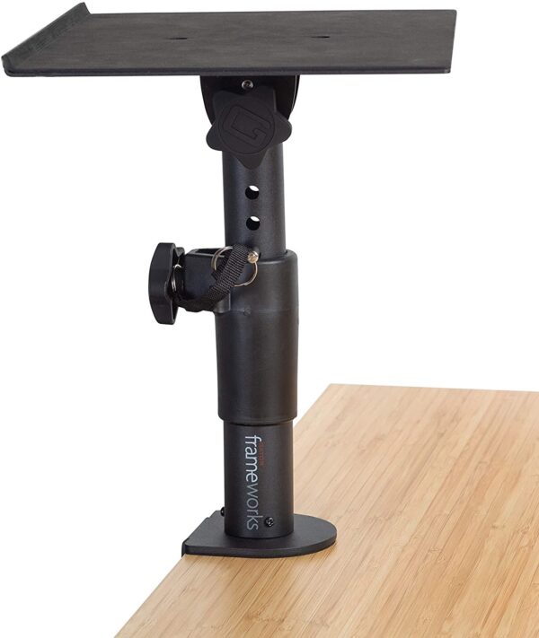 Gator Frameworks Desktop Clamp-On Studio Monitor and Speaker Stand - Pair - Image 7