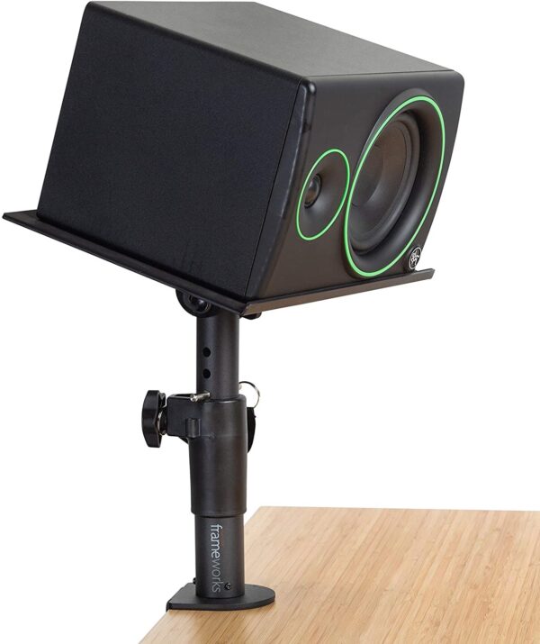 Gator Frameworks Desktop Clamp-On Studio Monitor and Speaker Stand - Pair - Image 3