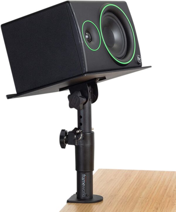 Gator Frameworks Desktop Clamp-On Studio Monitor and Speaker Stand - Pair - Image 9