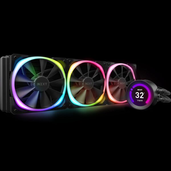 NZXT Kraken Z73 RGB 360mm Liquid Cooler with LCD Display - Image 8