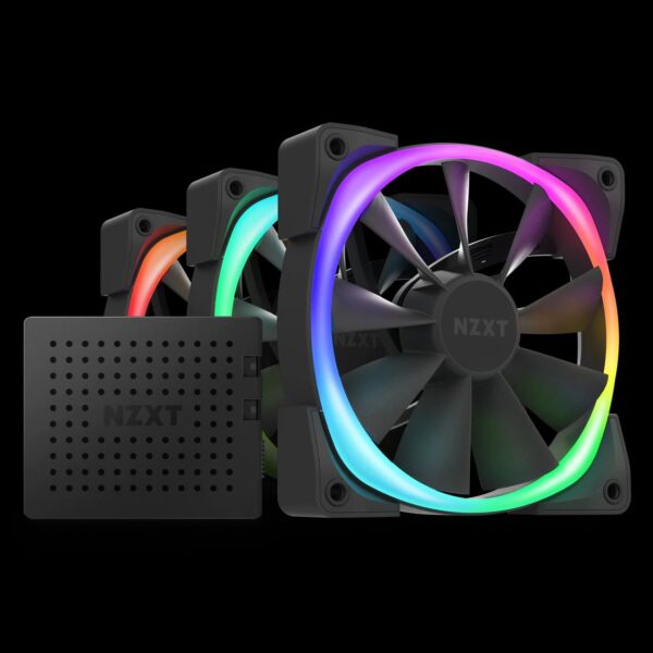 NZXT Aer RGB 2 120mm Triple Starter Pack ARGB Fans - Image 2