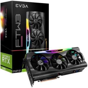 EVGA GeForce RTX 3090 FTW3 GAMING, 24G-P5-3985-RX, 24GB GDDR6X, iCX3 Technology, ARGB LED, Metal Backplate