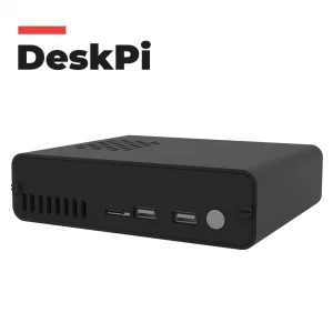 DeskPi Pro V2.0 Aluminum Case for Raspberry Pi 4