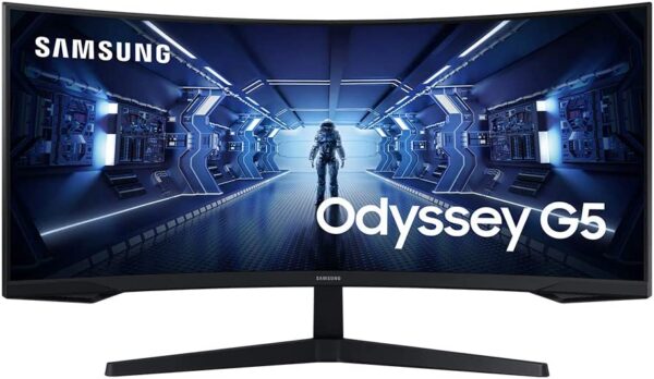 Samsung Odyssey G5 34" 3440x1440 165Hz 1ms 1000R Curved Gaming Monitor